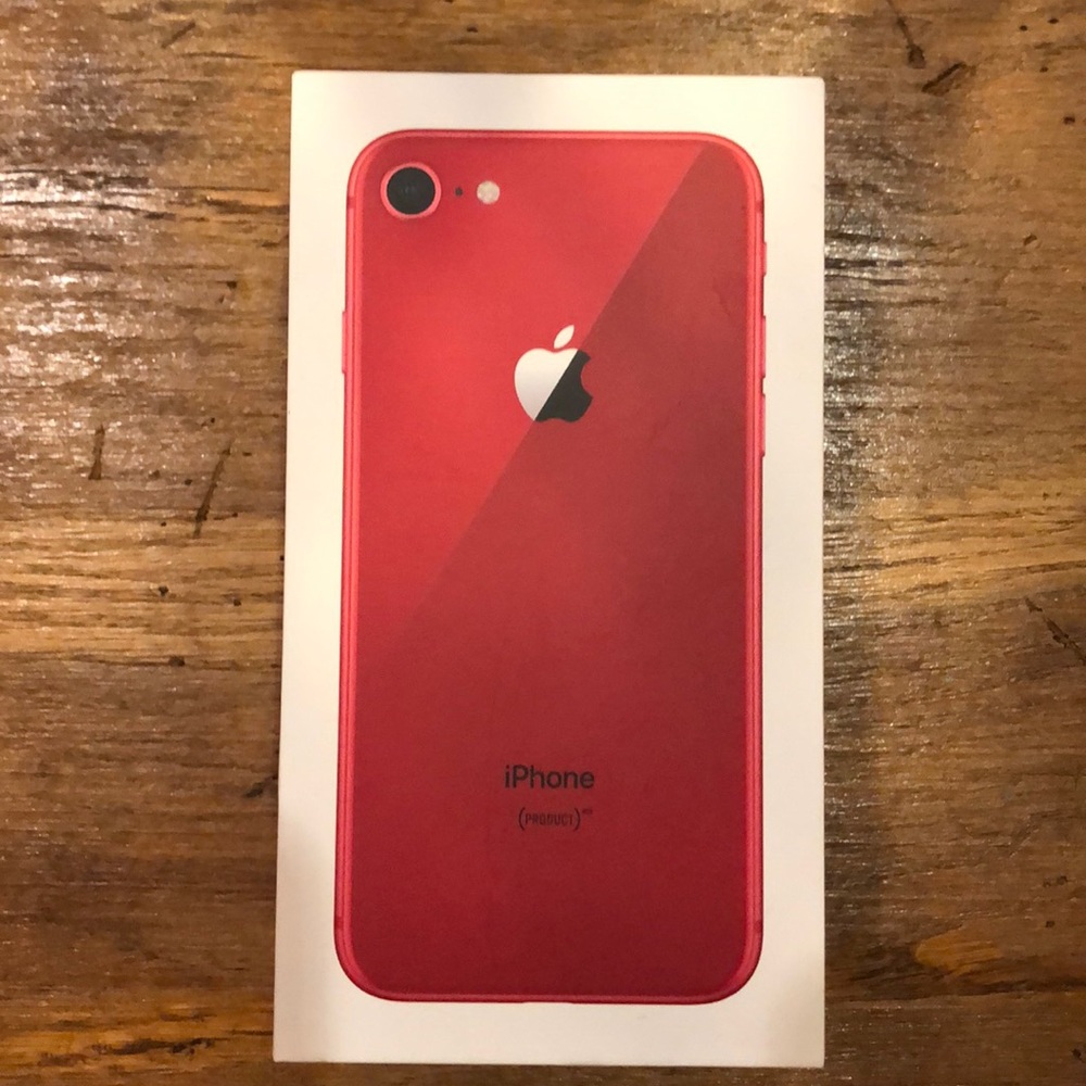 iPhone 8 red (product) box